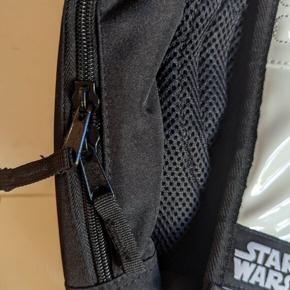 RARE NWT Storm Trooper Hot Topic Disney Backpack Star Wars Big Molded White HTF - Picture 7 of 8